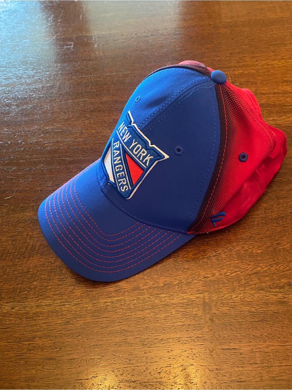 Fanatics New York Rangers NHL Adult Adjustable baseball hat one size fits all
